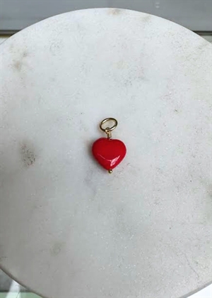 French heart pendant Red Pico 
